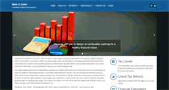 Desktop Screenshot of collercpa.com